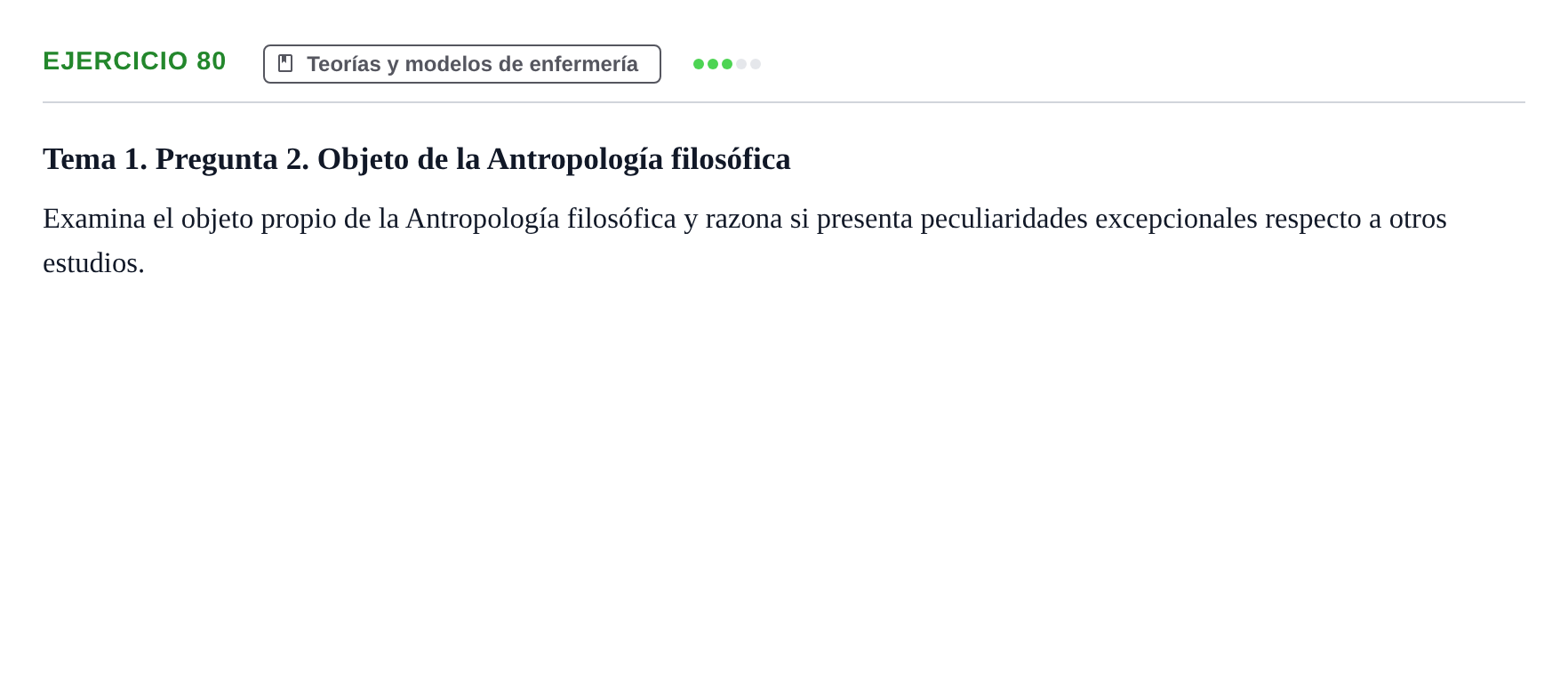 Enunciado: 80