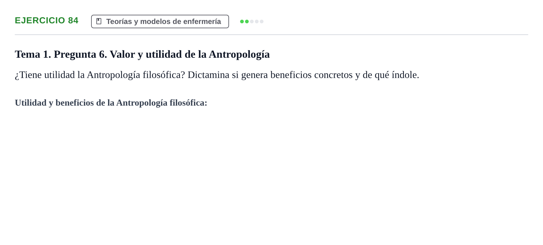 Enunciado: 84