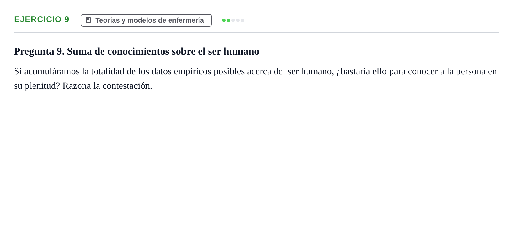 Enunciado: 9