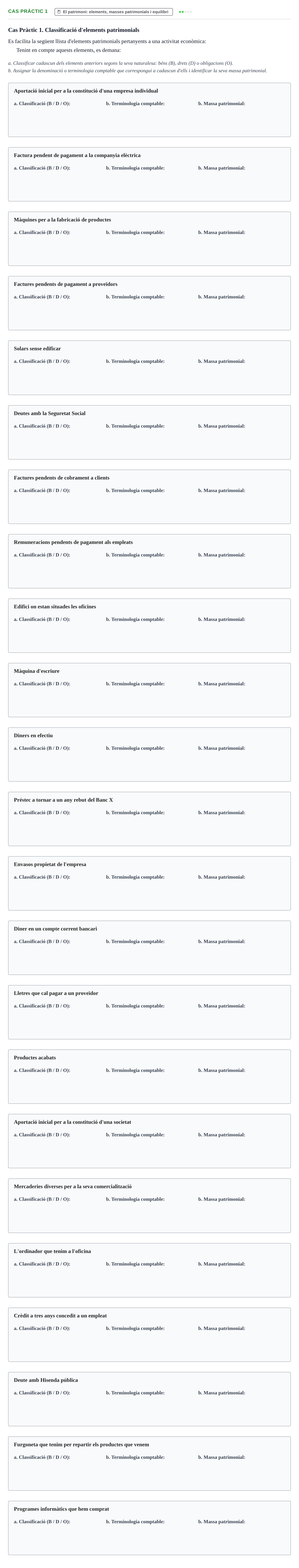 Enunciado: Cas Pràctic 1
