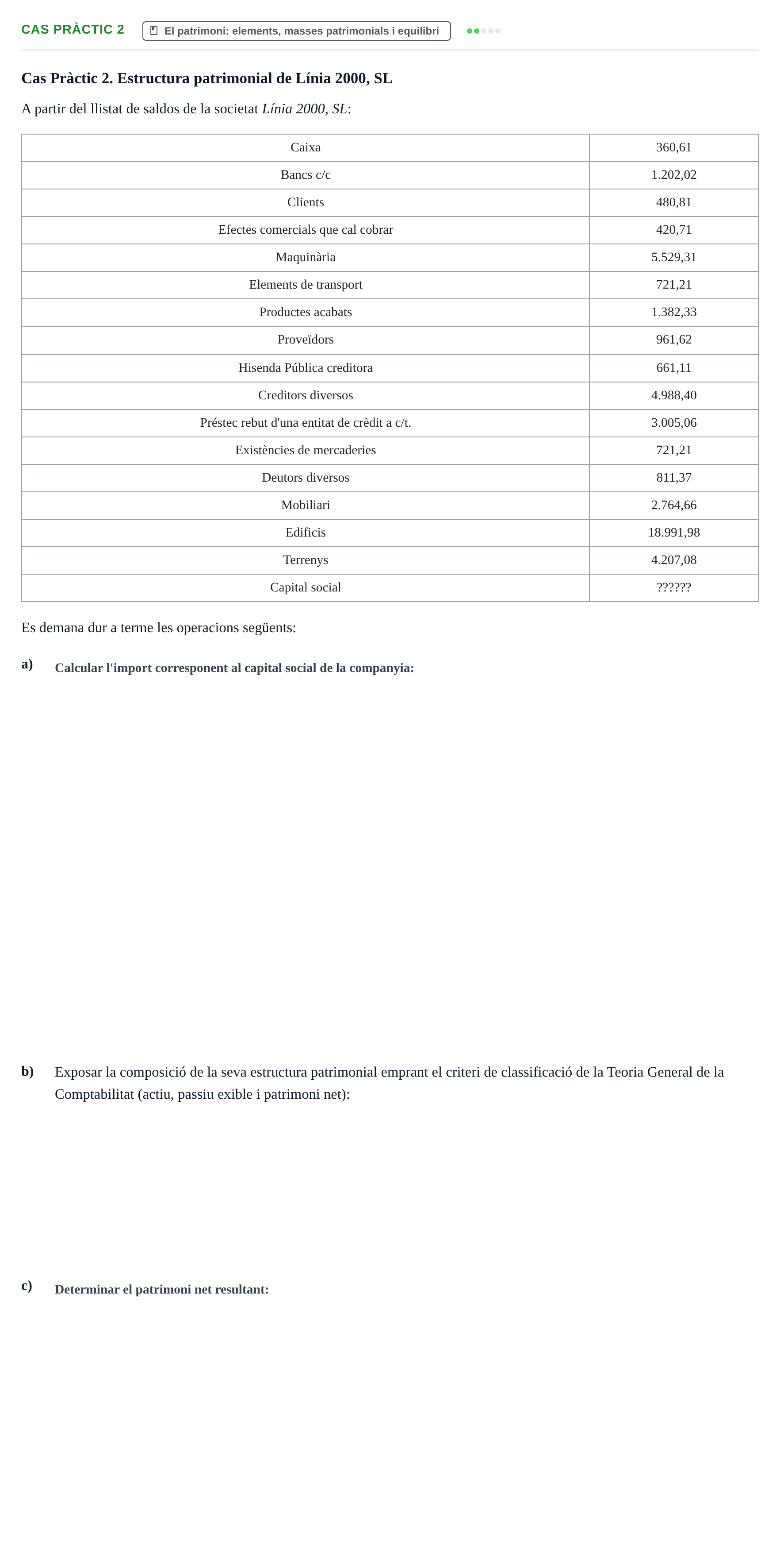 Enunciado: Cas Pràctic 2