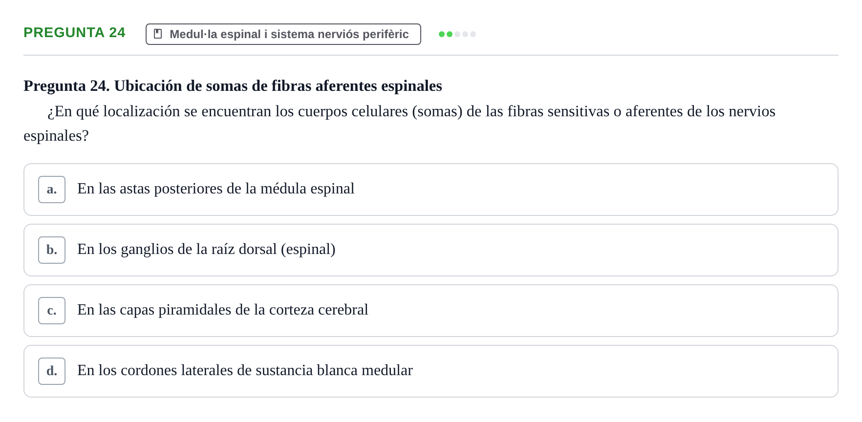 Enunciado: Pregunta 24
