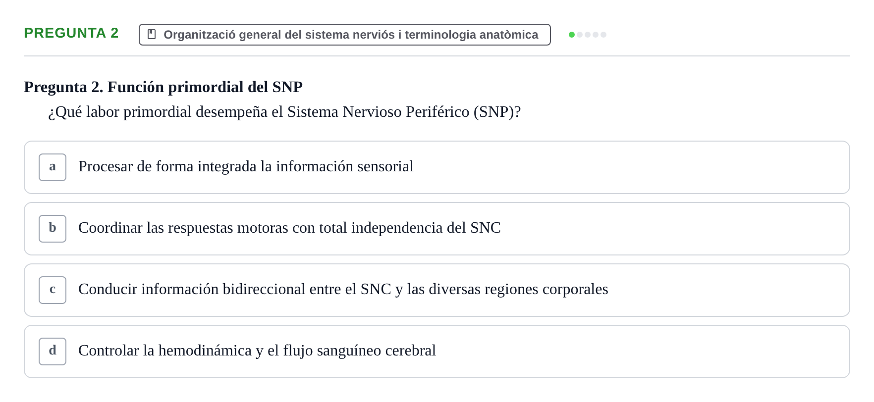 Enunciado: Pregunta 2