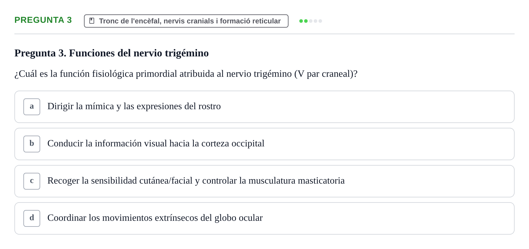 Enunciado: Pregunta 3