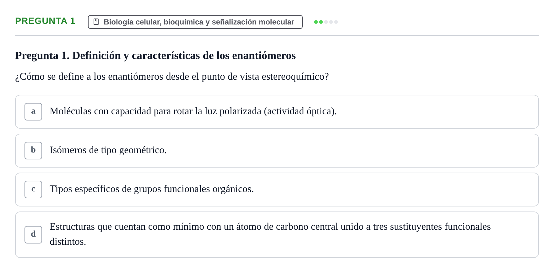 Enunciado: Pregunta 1