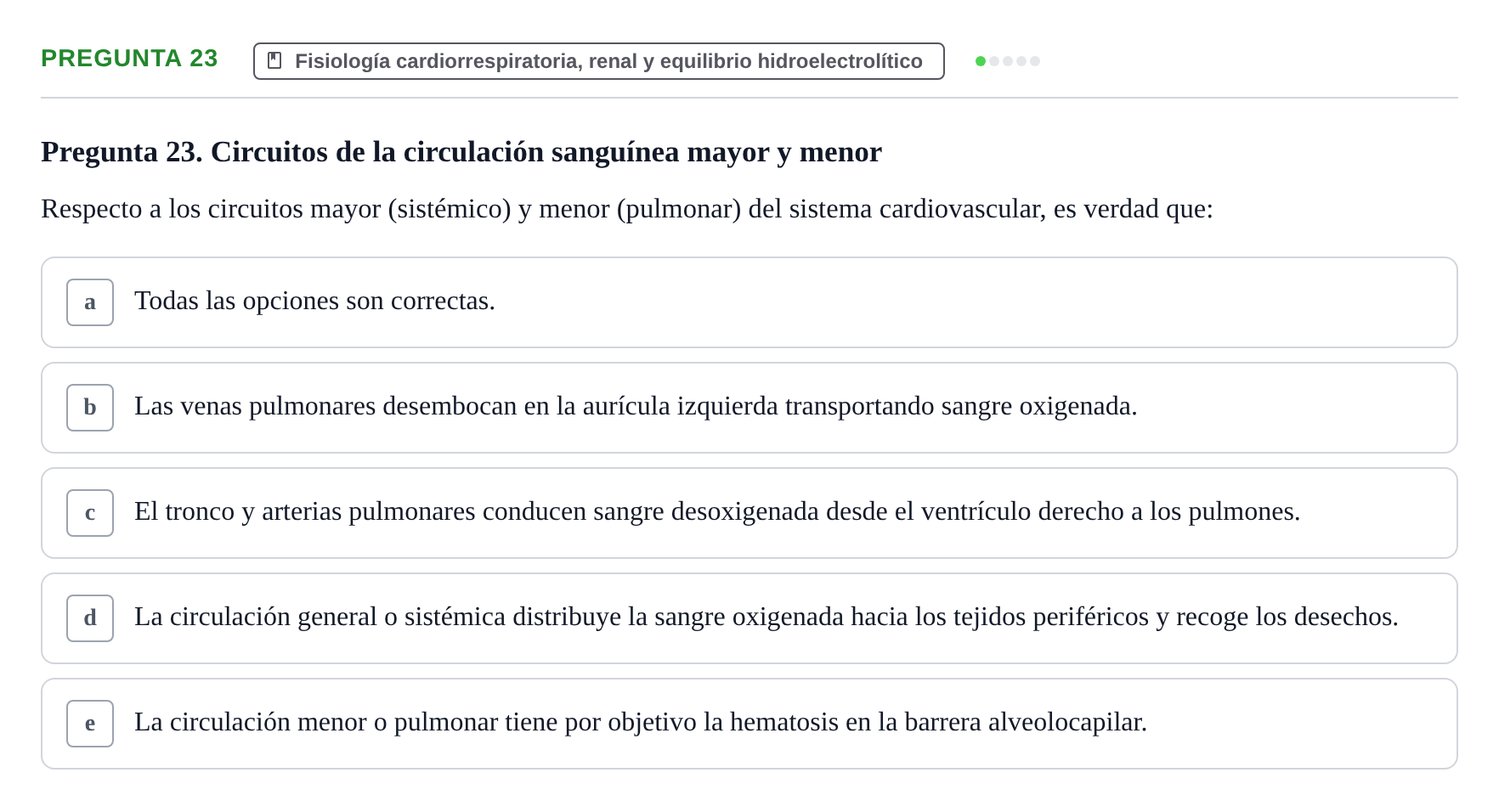 Enunciado: Pregunta 23