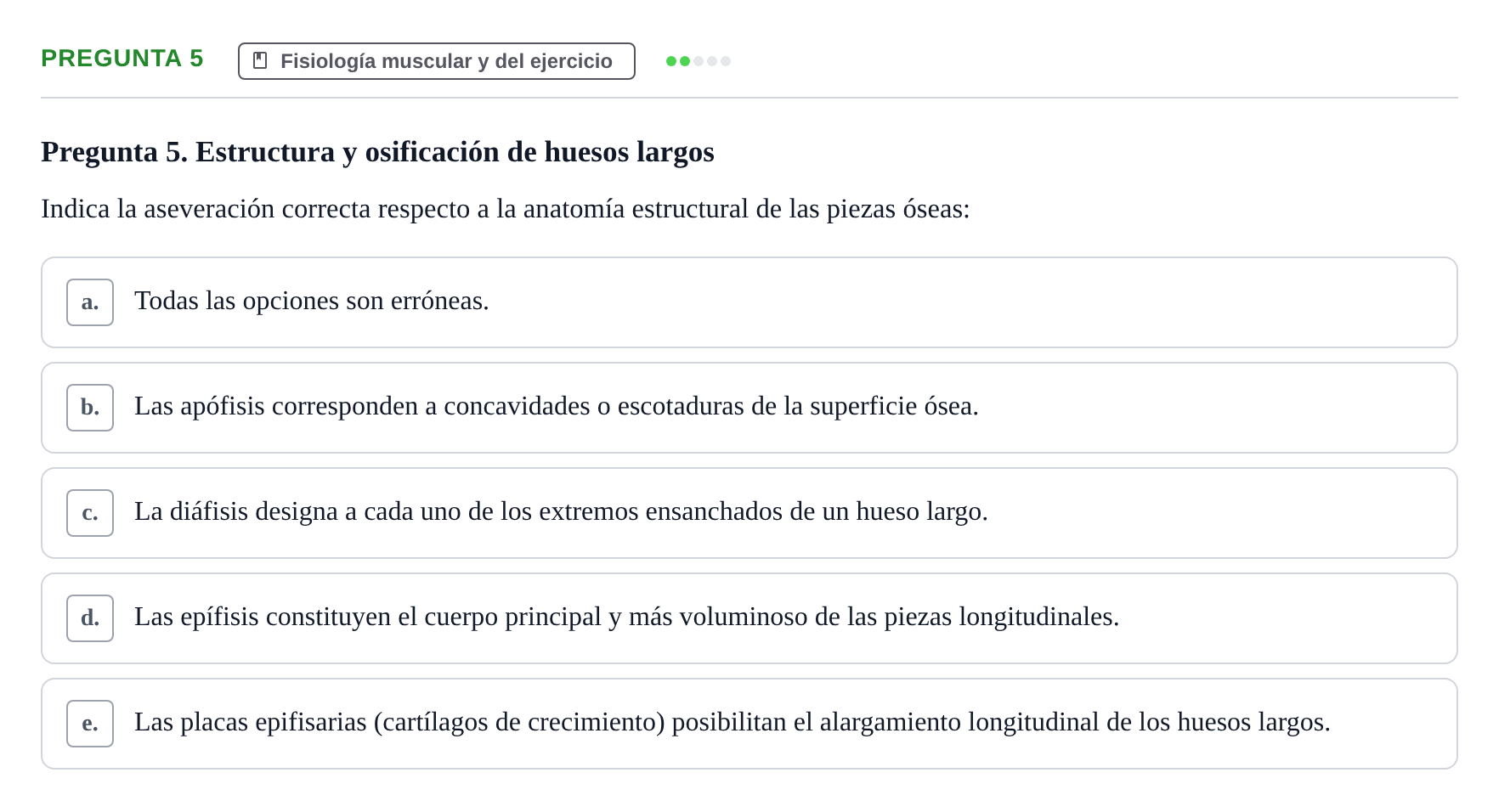 Enunciado: Pregunta 5
