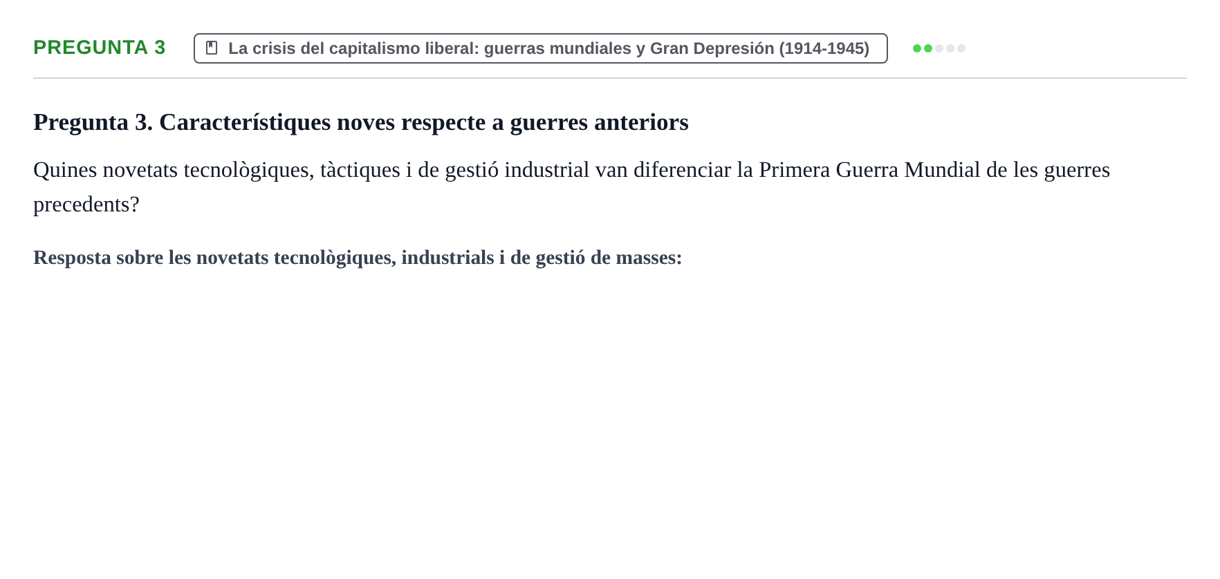 Enunciado: Pregunta 3
