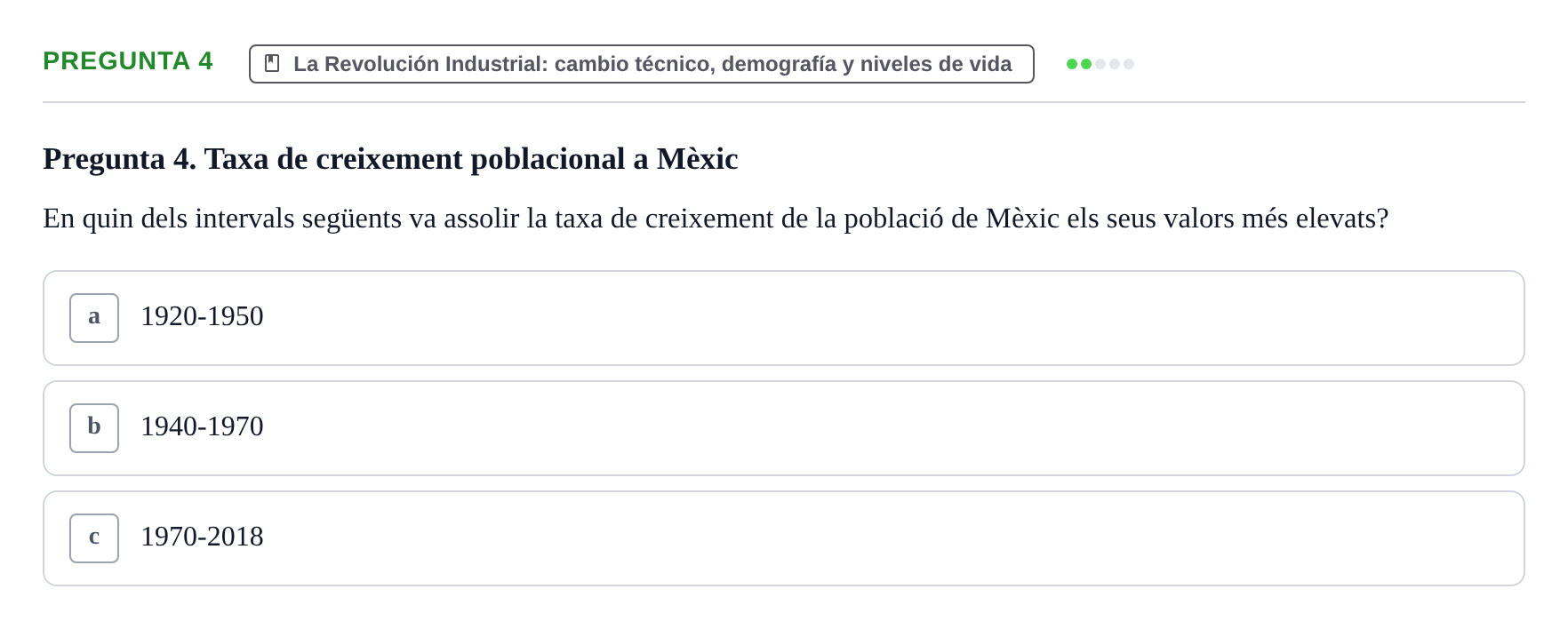 Enunciado: Pregunta 4