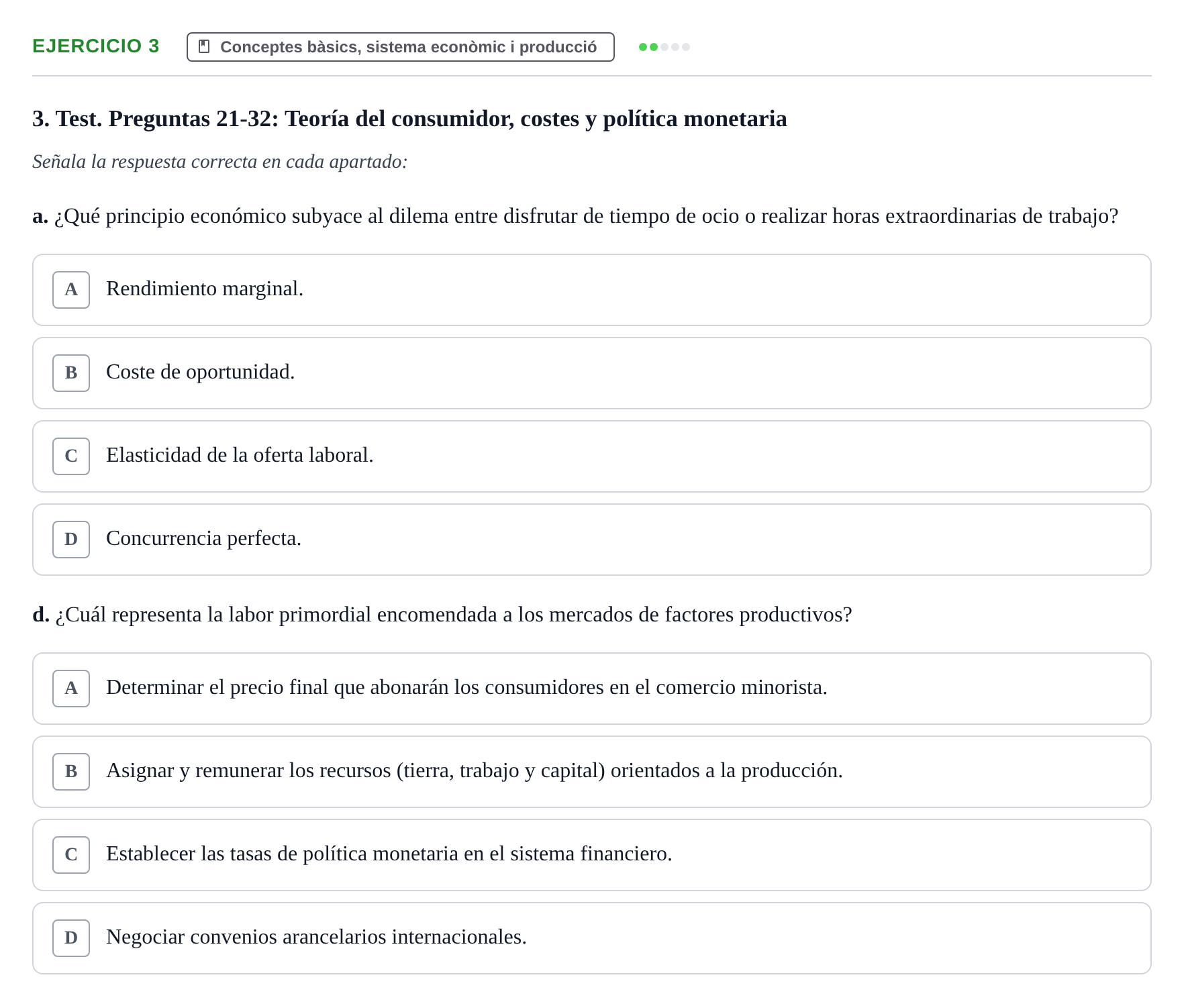 Enunciado: 3 - Conceptes bàsics, sistema econòmic i producció