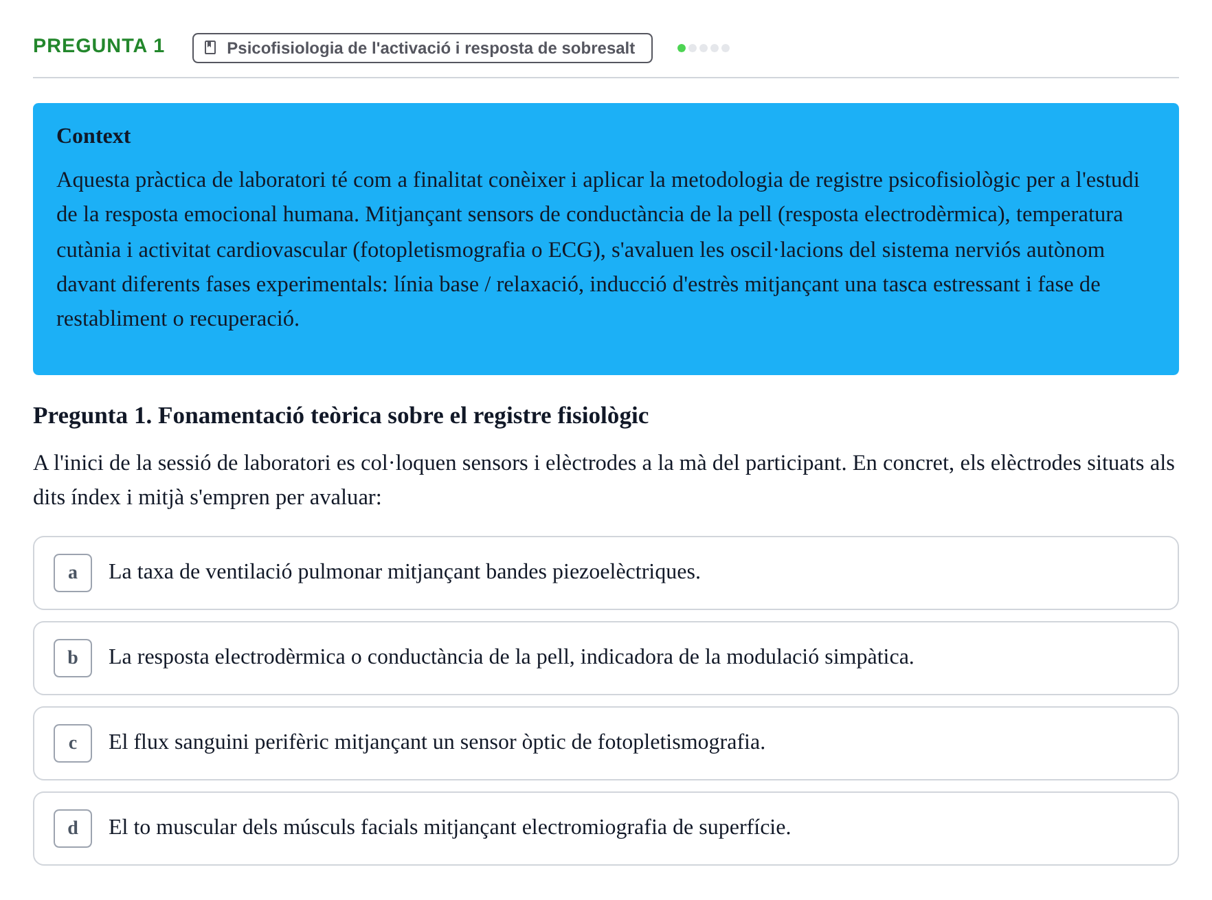 Enunciado: Pregunta 1