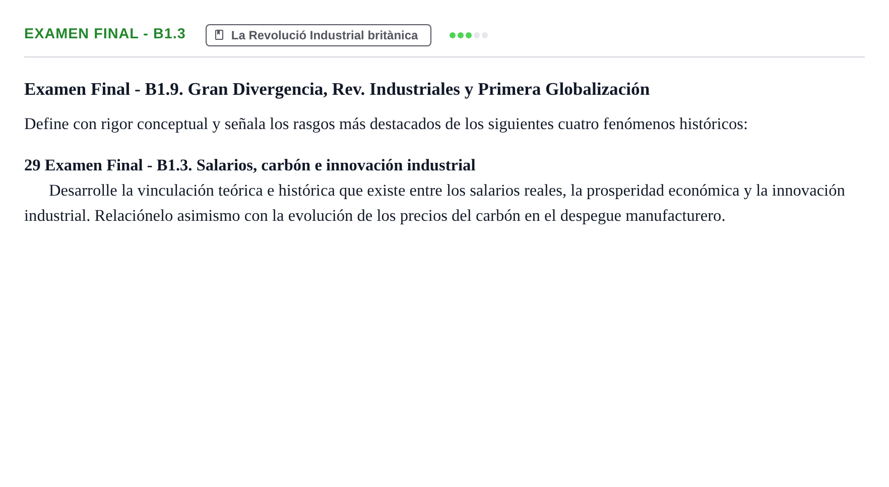 Enunciado: Examen Final - B1.3