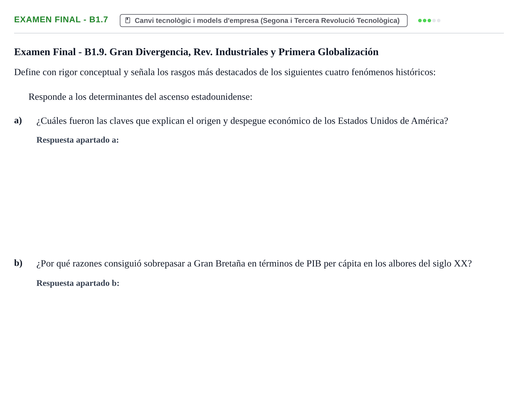 Enunciado: Examen Final - B1.7