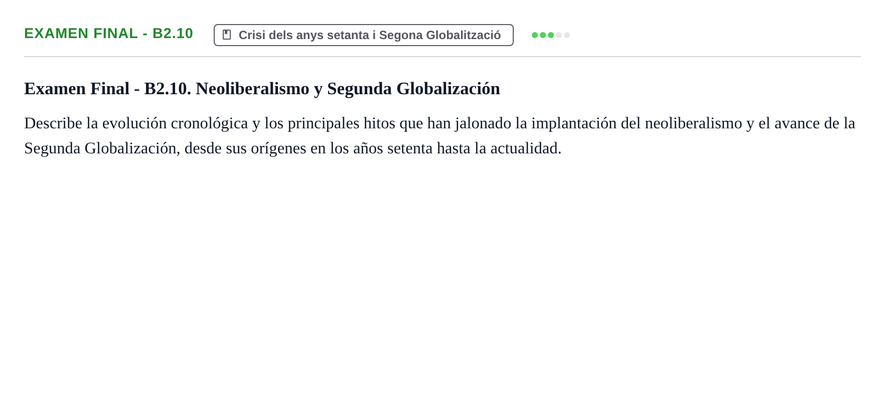 Enunciado: Examen Final - B2.10