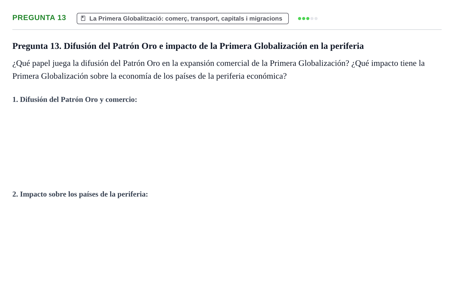 Enunciado: Pregunta 13