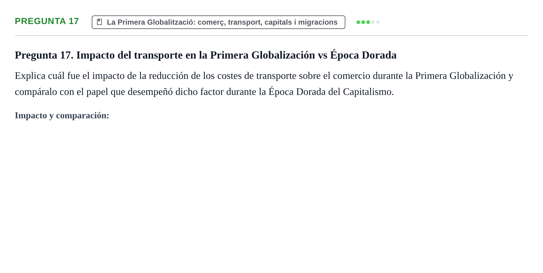 Enunciado: Pregunta 17