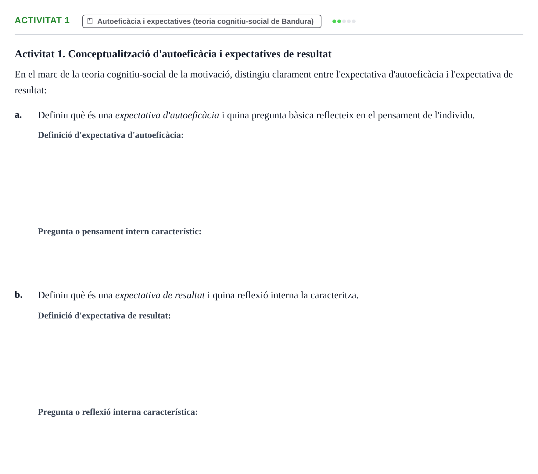 Enunciado: Activitat 1