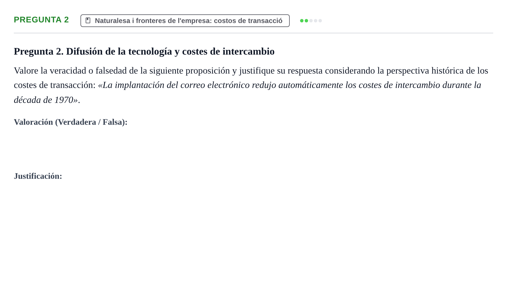 Enunciado: Pregunta 2
