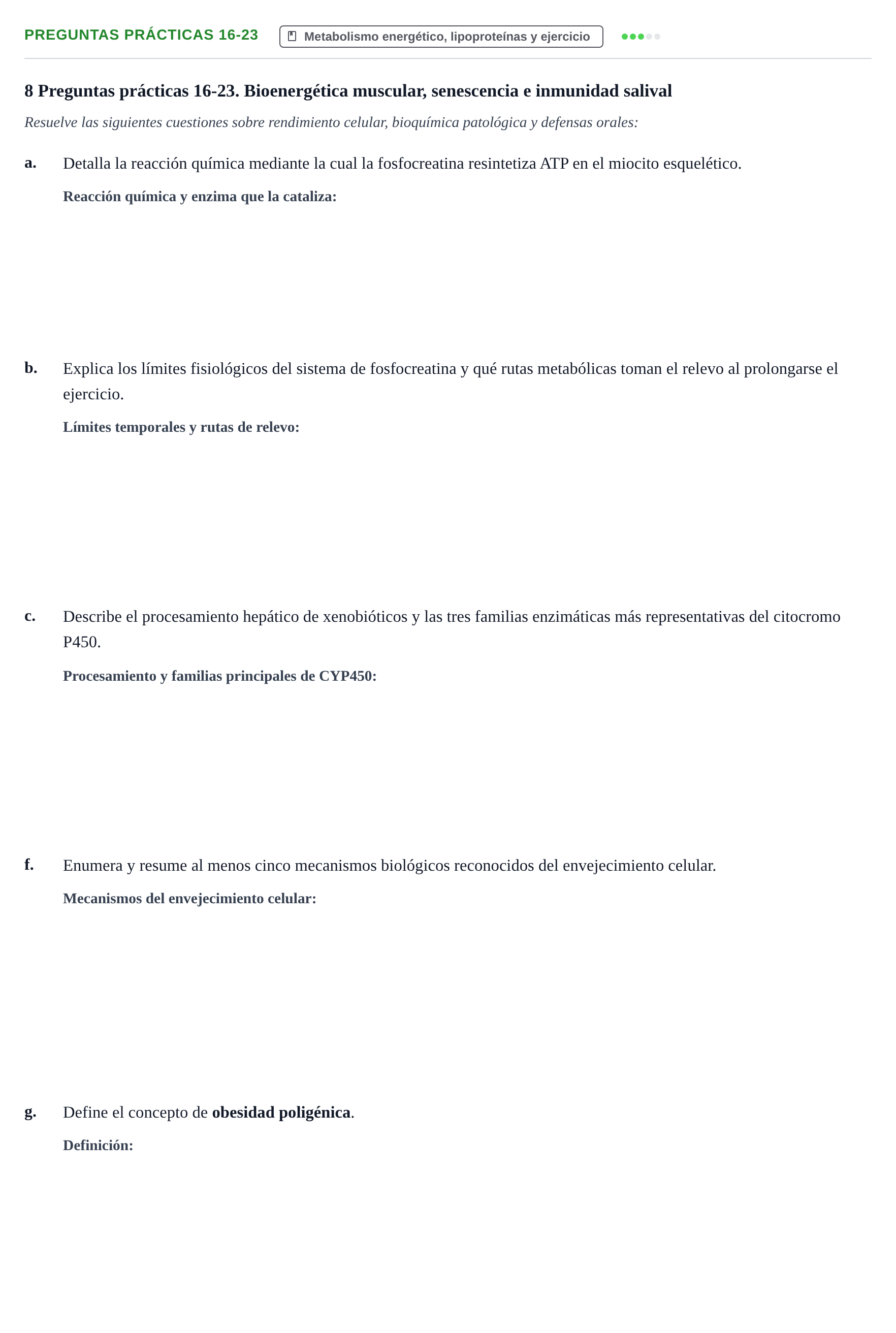Enunciado: Preguntas prácticas 16-23 - Metabolismo energétic…