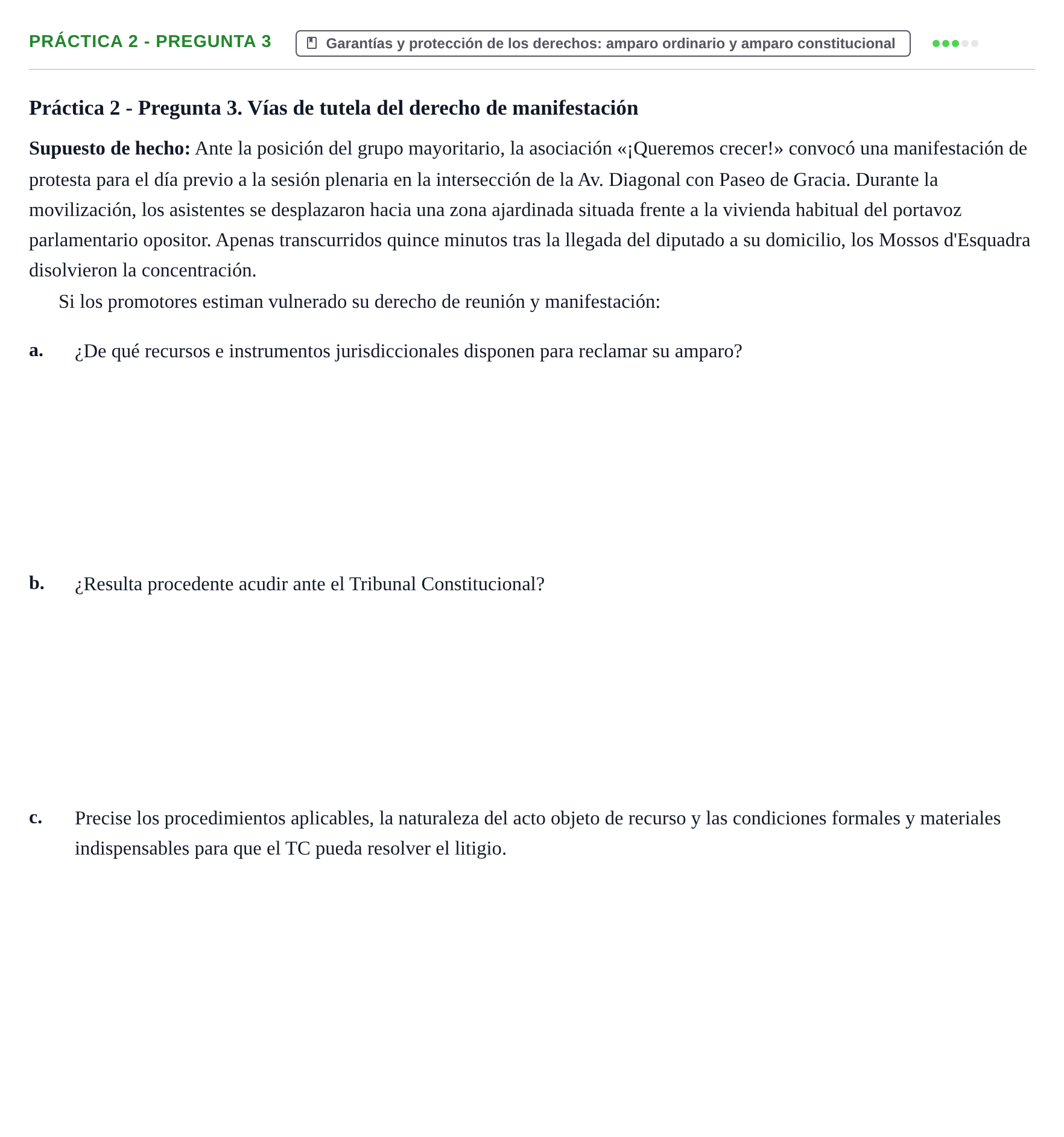 Enunciado: Práctica 2 - Pregunta 3