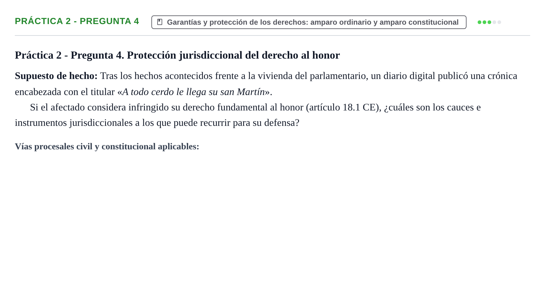 Enunciado: Práctica 2 - Pregunta 4