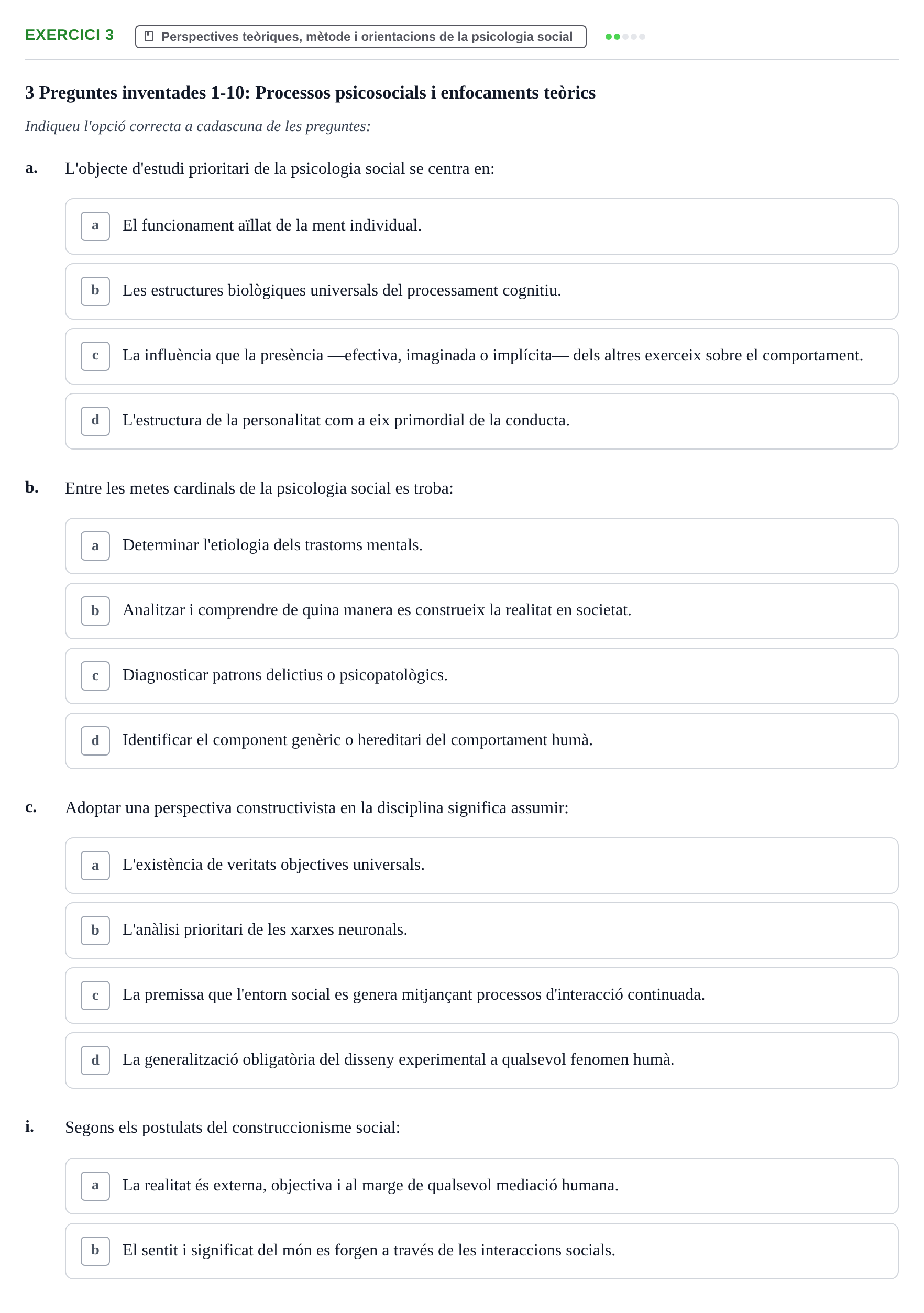 Enunciado: 3 - Perspectives teòriques