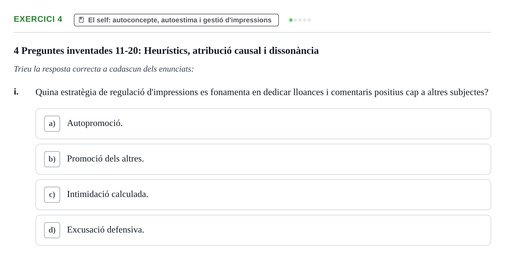 Enunciado: 4 - El self