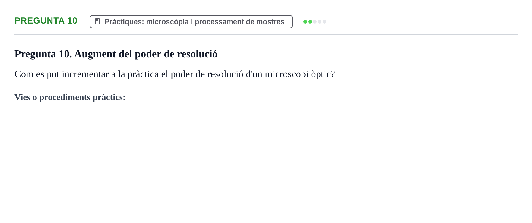Enunciado: Pregunta 10