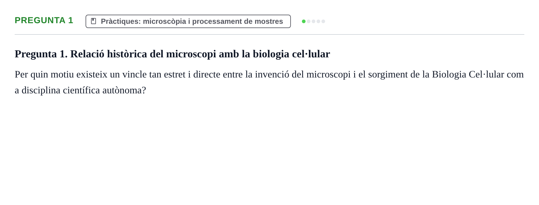 Enunciado: Pregunta 1