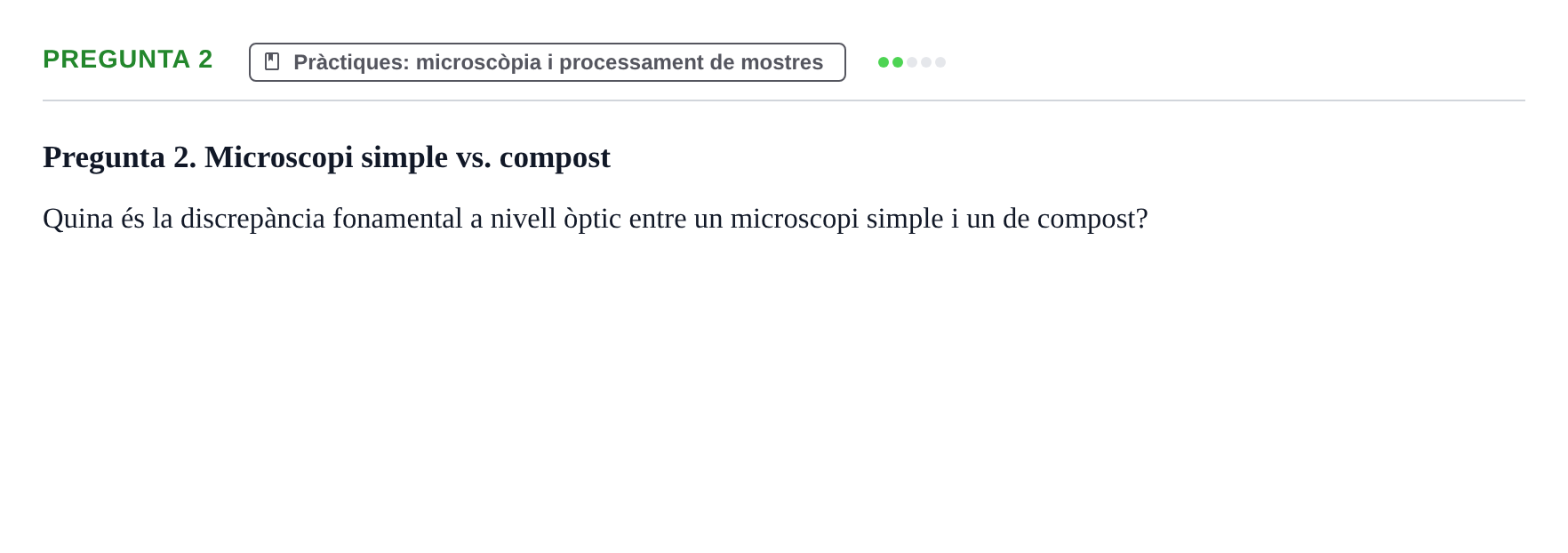 Enunciado: Pregunta 2