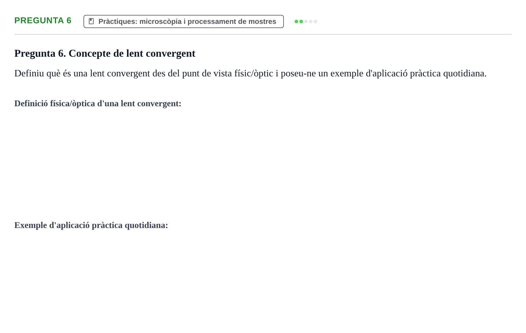 Enunciado: Pregunta 6
