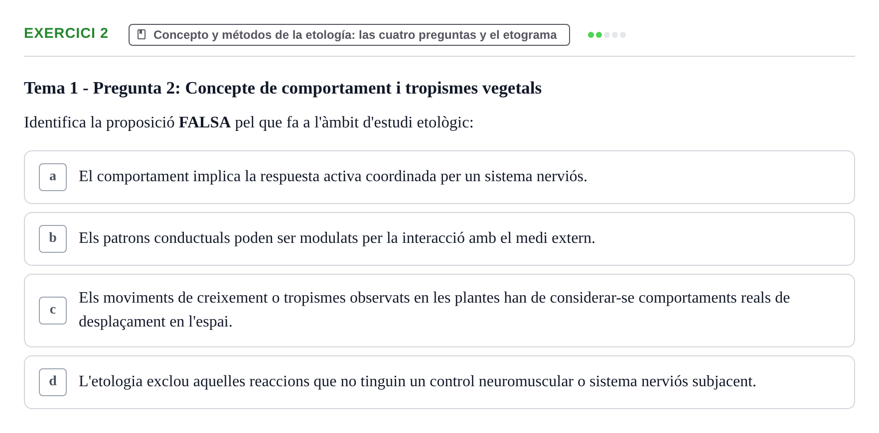 Enunciado: 2