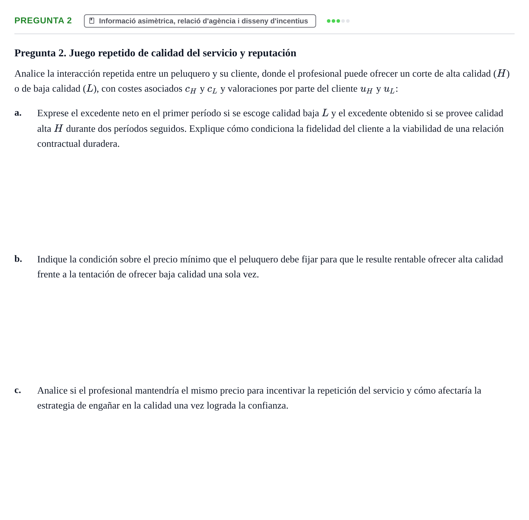 Enunciado: Pregunta 2