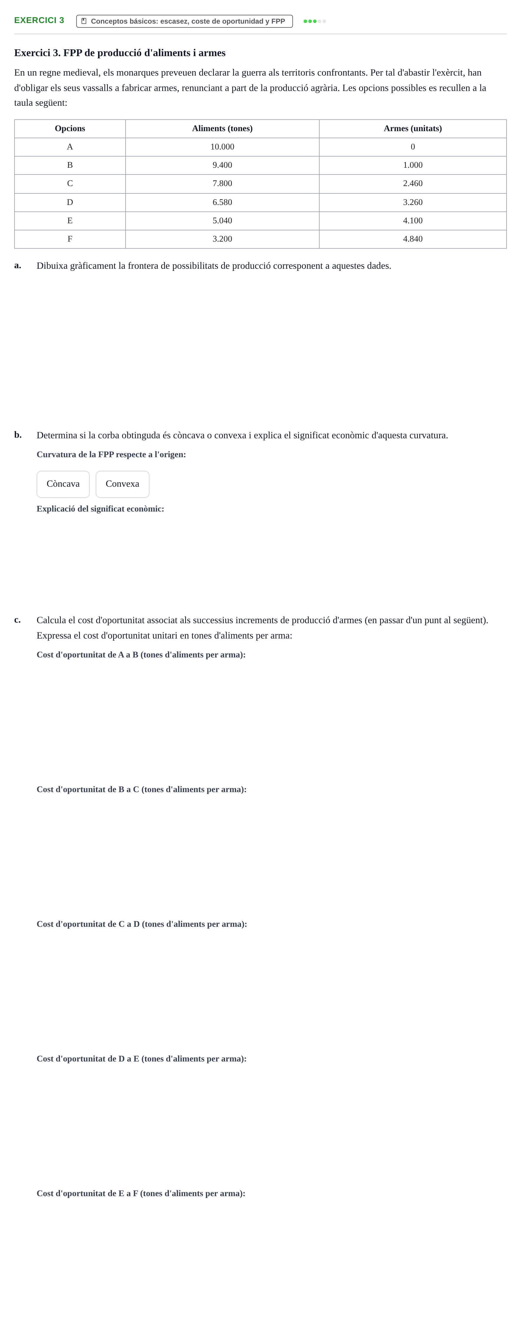 Enunciado: Exercici 3