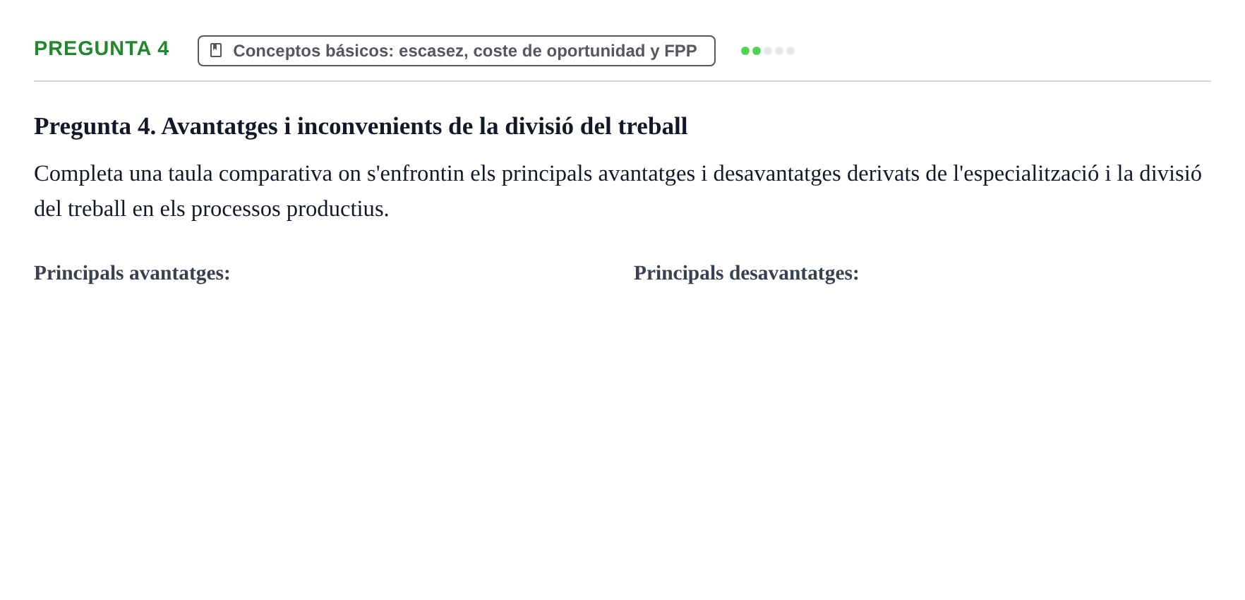 Enunciado: Pregunta 4