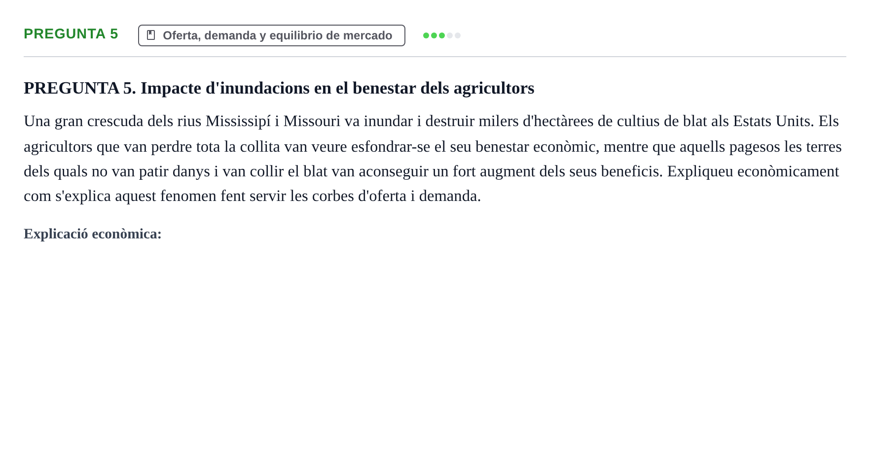 Enunciado: PREGUNTA 5
