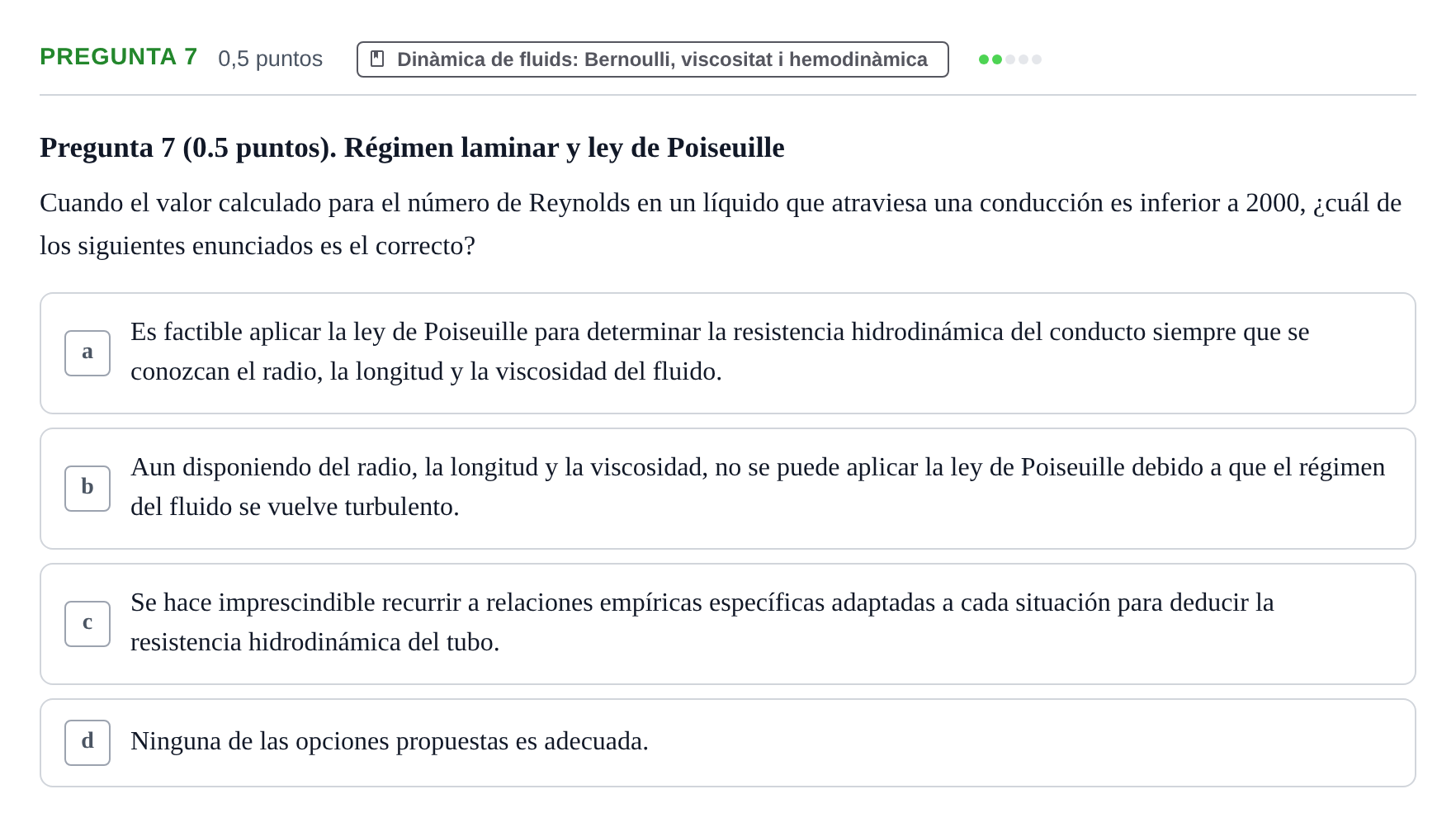 Enunciado: Pregunta 7 · Física UAB 2023
