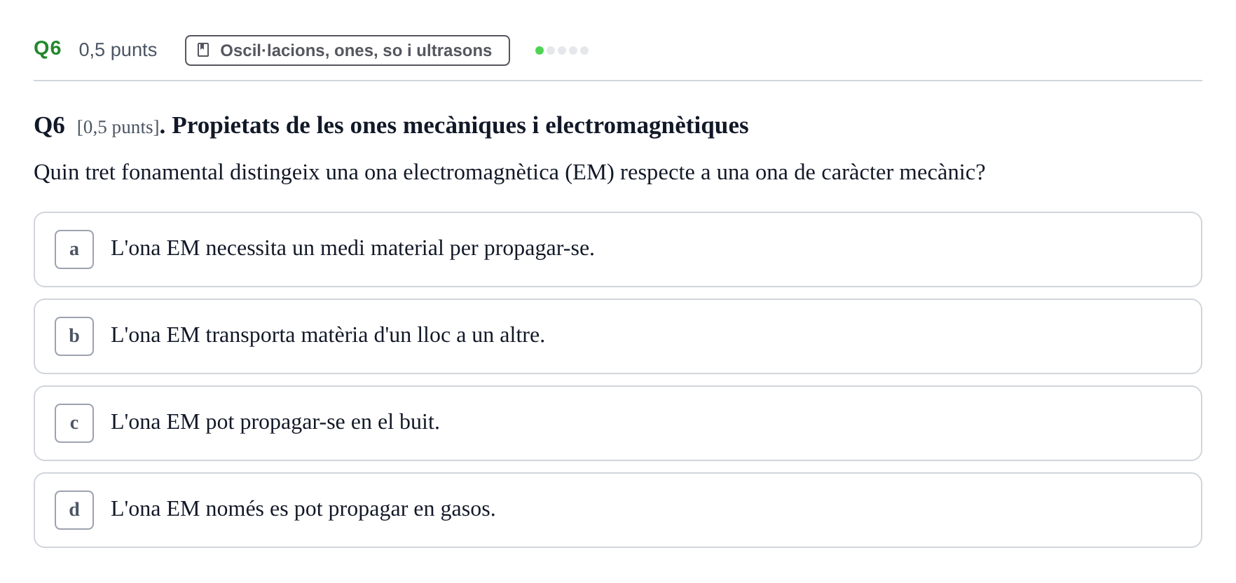 Enunciado: Ejercicio Q6 · Física UAB 2024