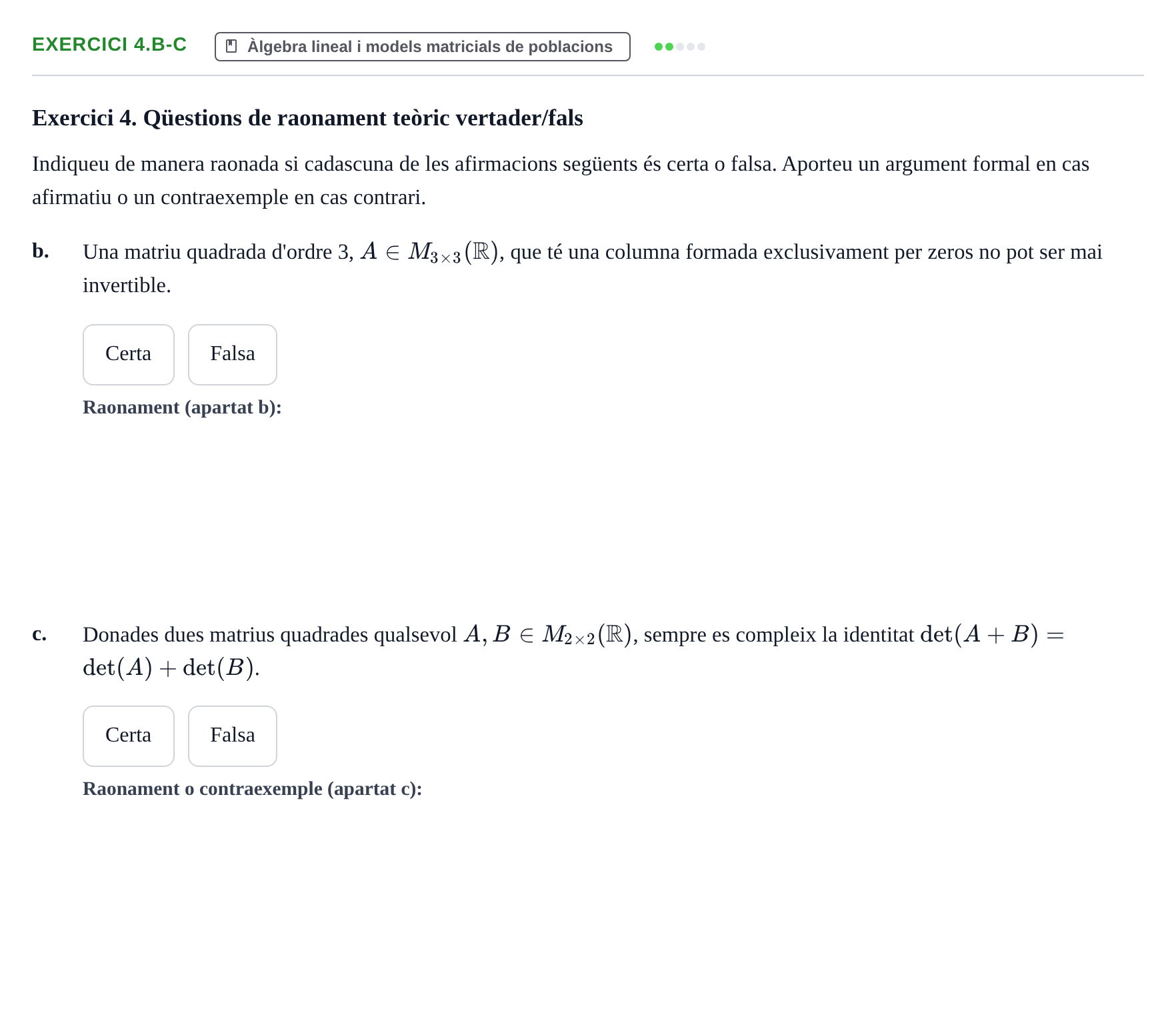 Enunciado: Exercici 4.b-c · Matemáticas UAB 2018