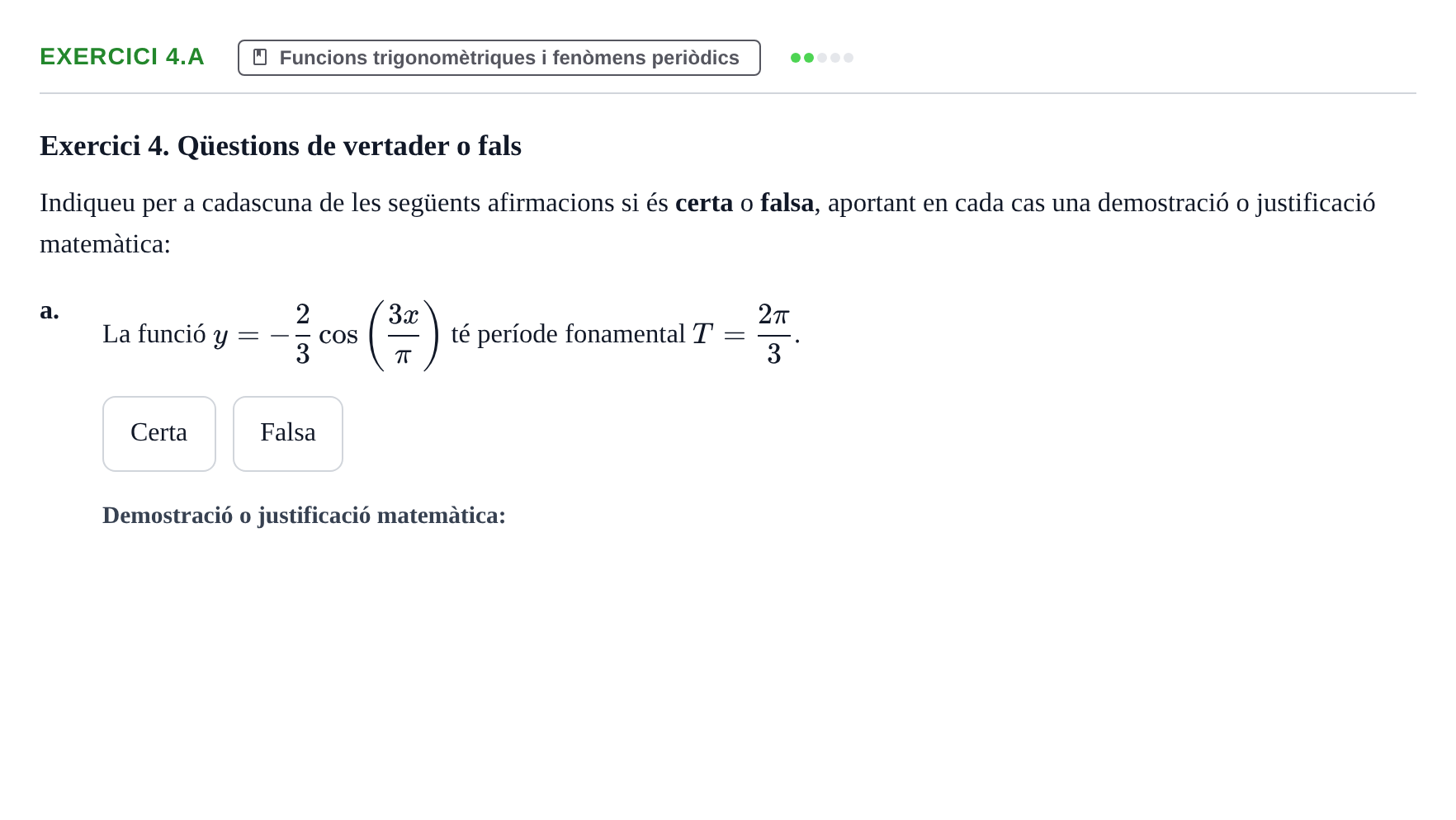 Enunciado: Exercici 4.a · Matemáticas UAB 2018