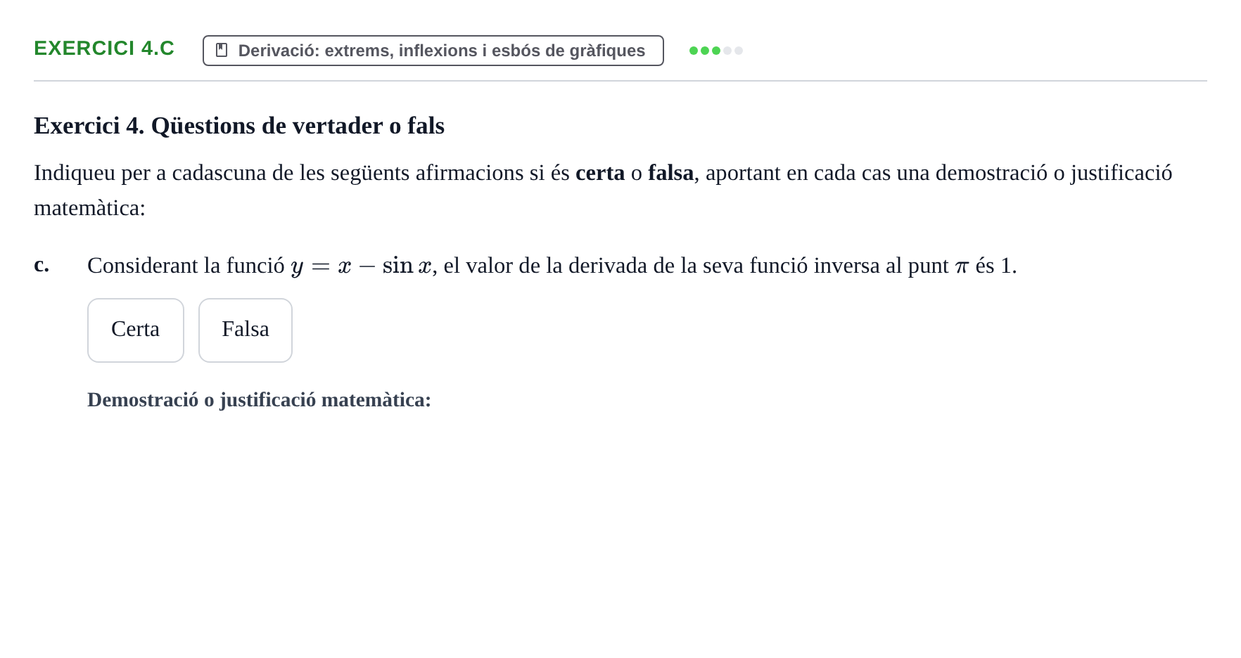 Enunciado: Exercici 4.c · Matemáticas UAB 2018