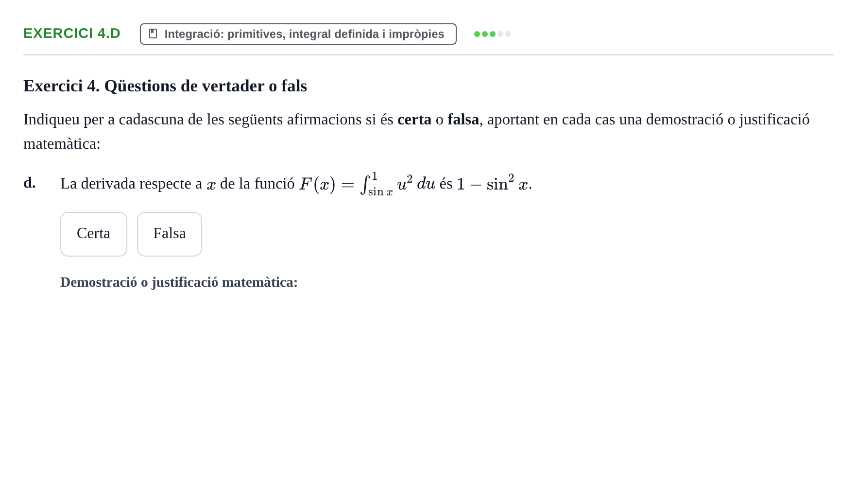 Enunciado: Exercici 4.d · Matemáticas UAB 2018