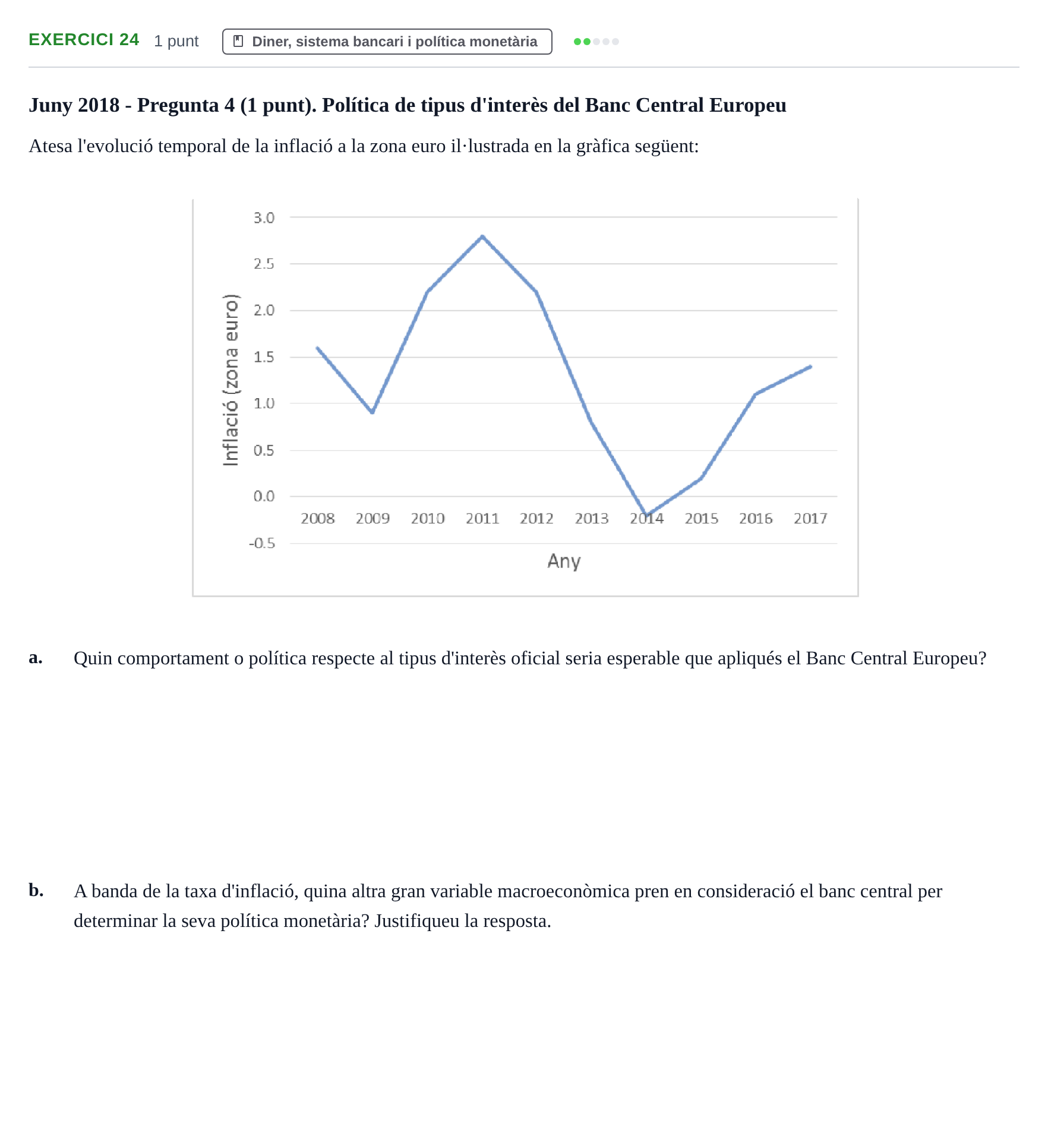 Enunciado: Problema 24 · Economía I UDL 2017