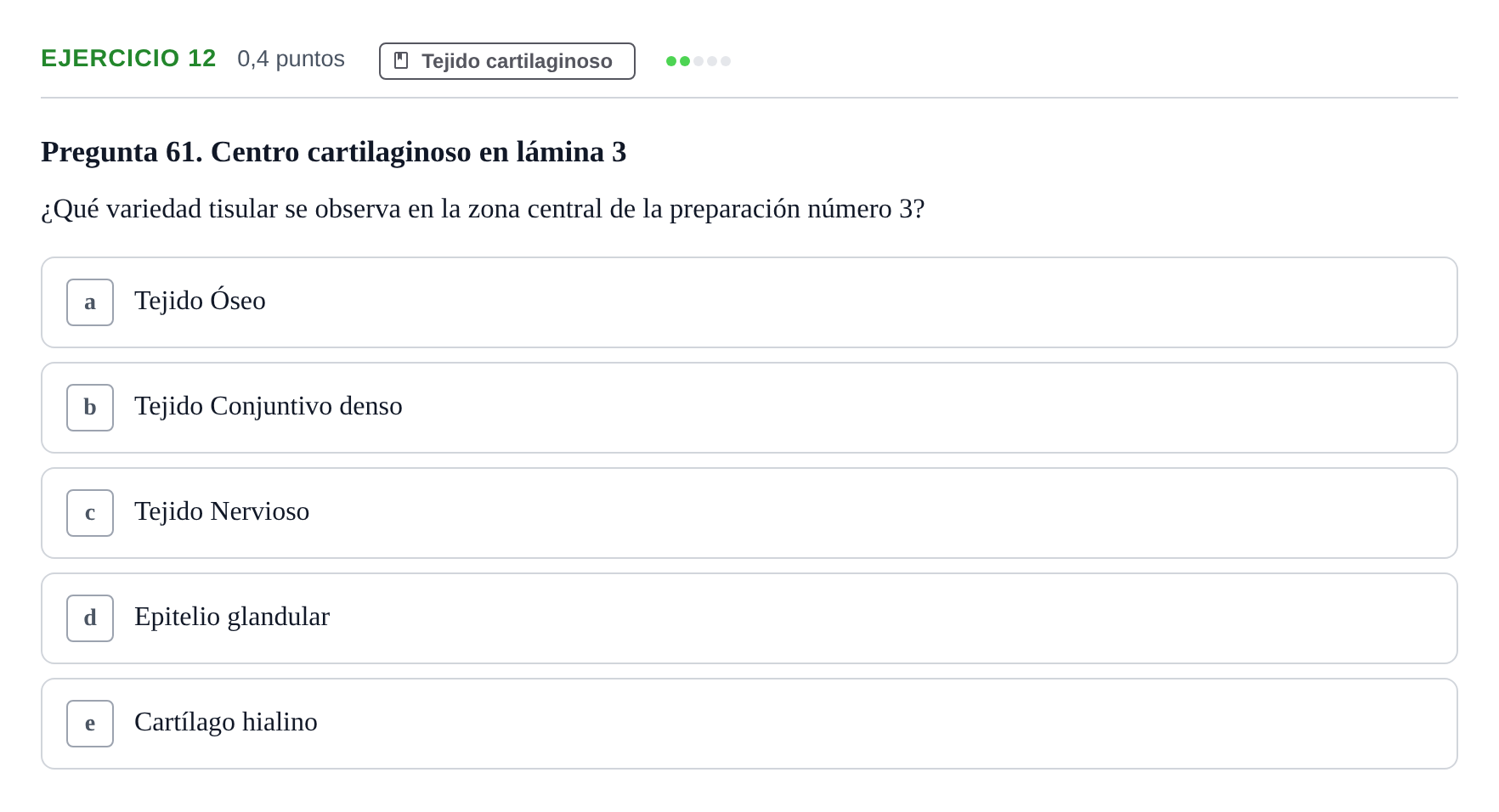 Enunciado: Problema 12 · Histología UAB 2022