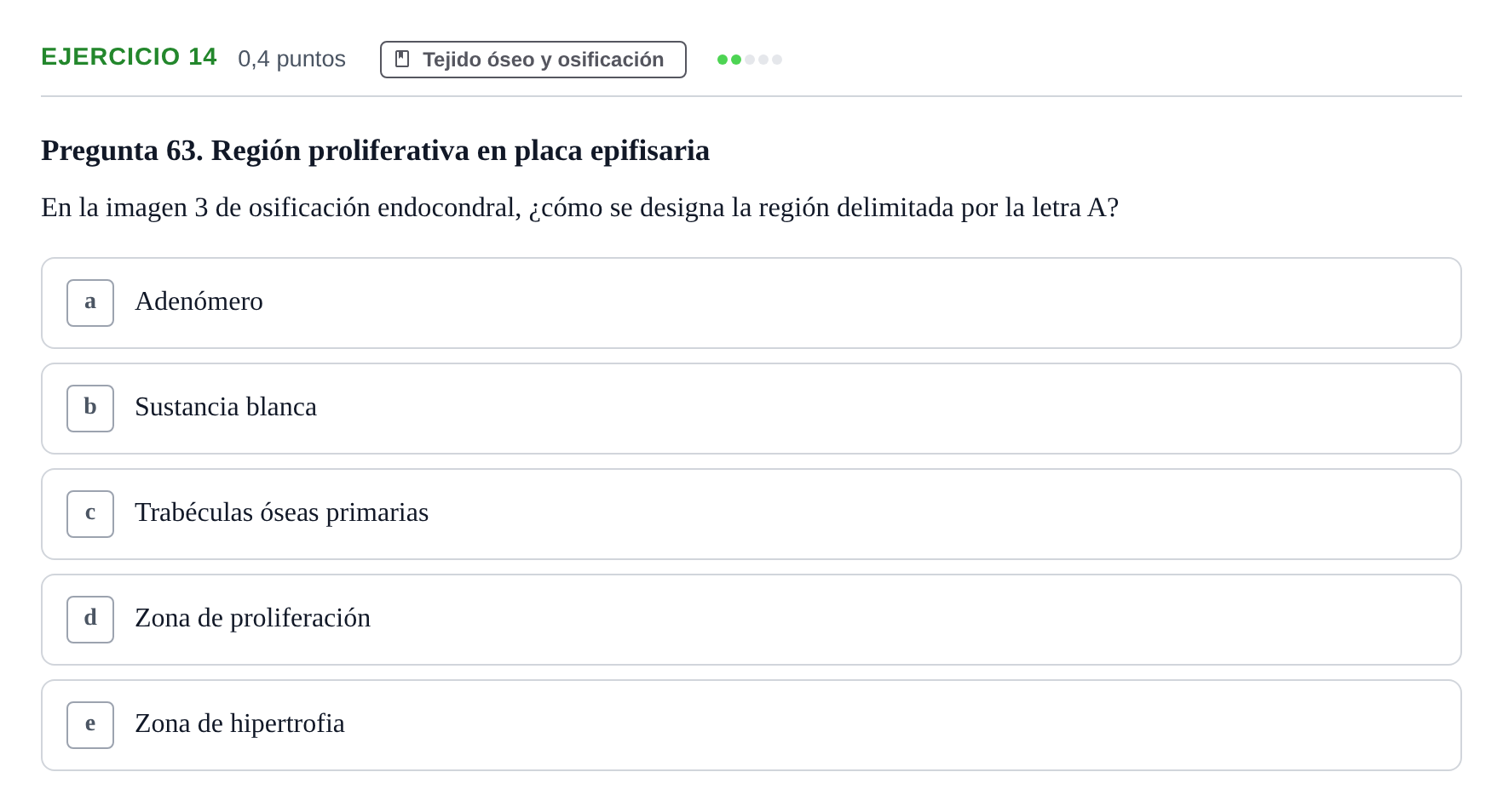 Enunciado: Problema 14 · Histología UAB 2022
