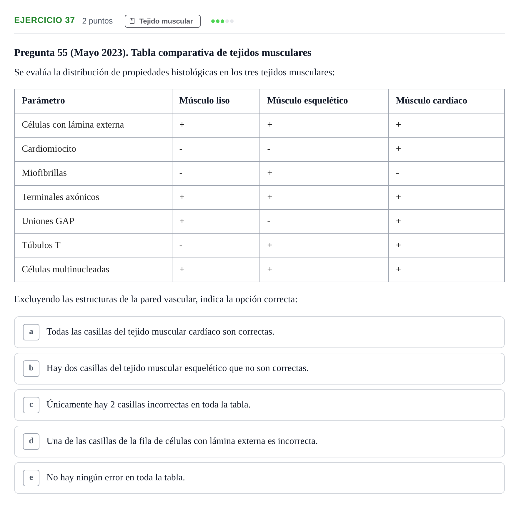 Enunciado: Problema 37 · Histología UAB 2022