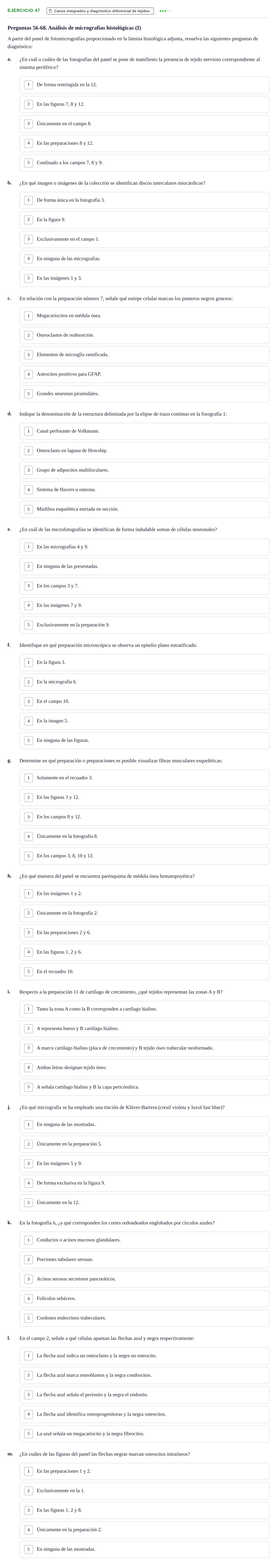Enunciado: Problema 47 · Histología UAB 2022