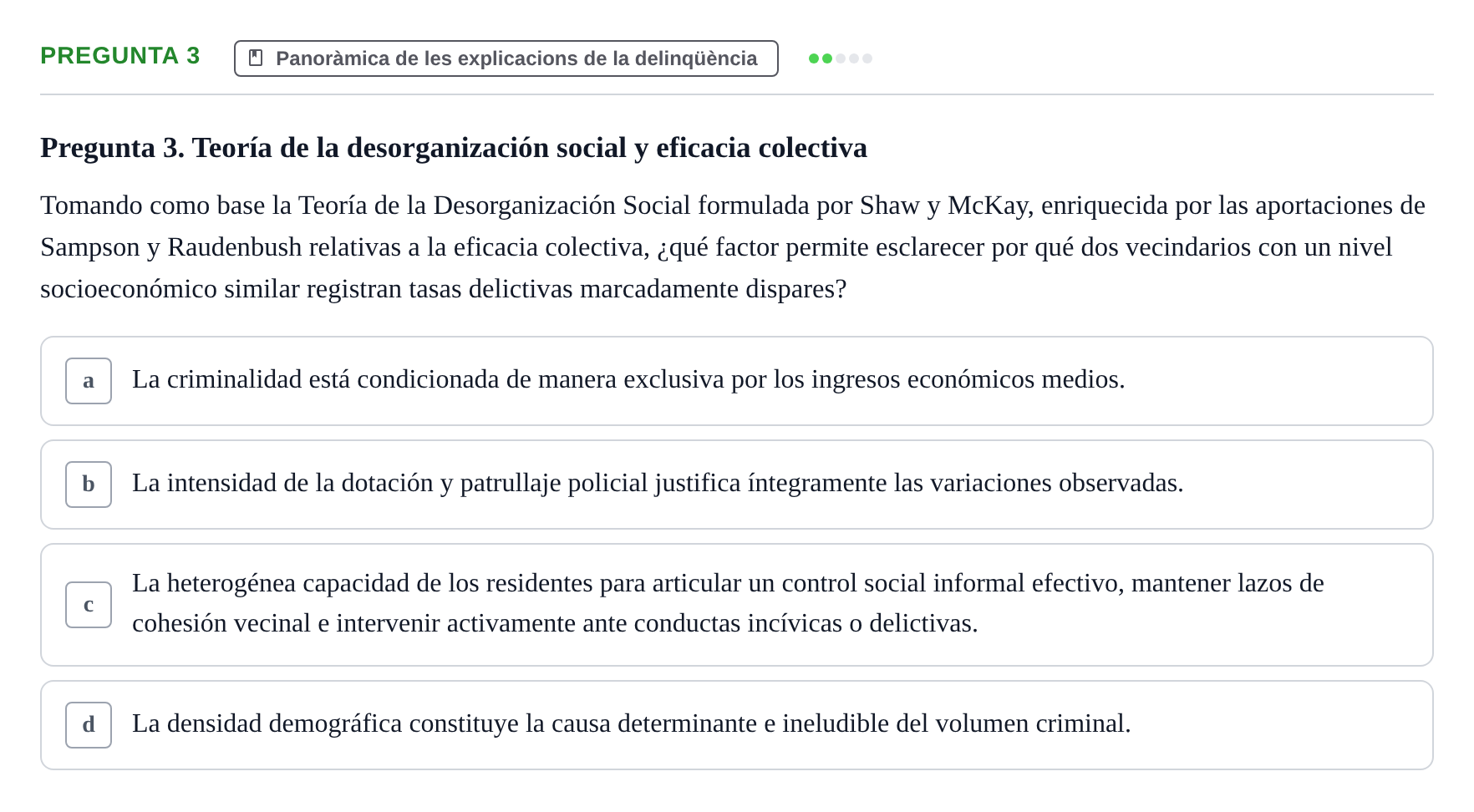 Enunciado: Pregunta 3