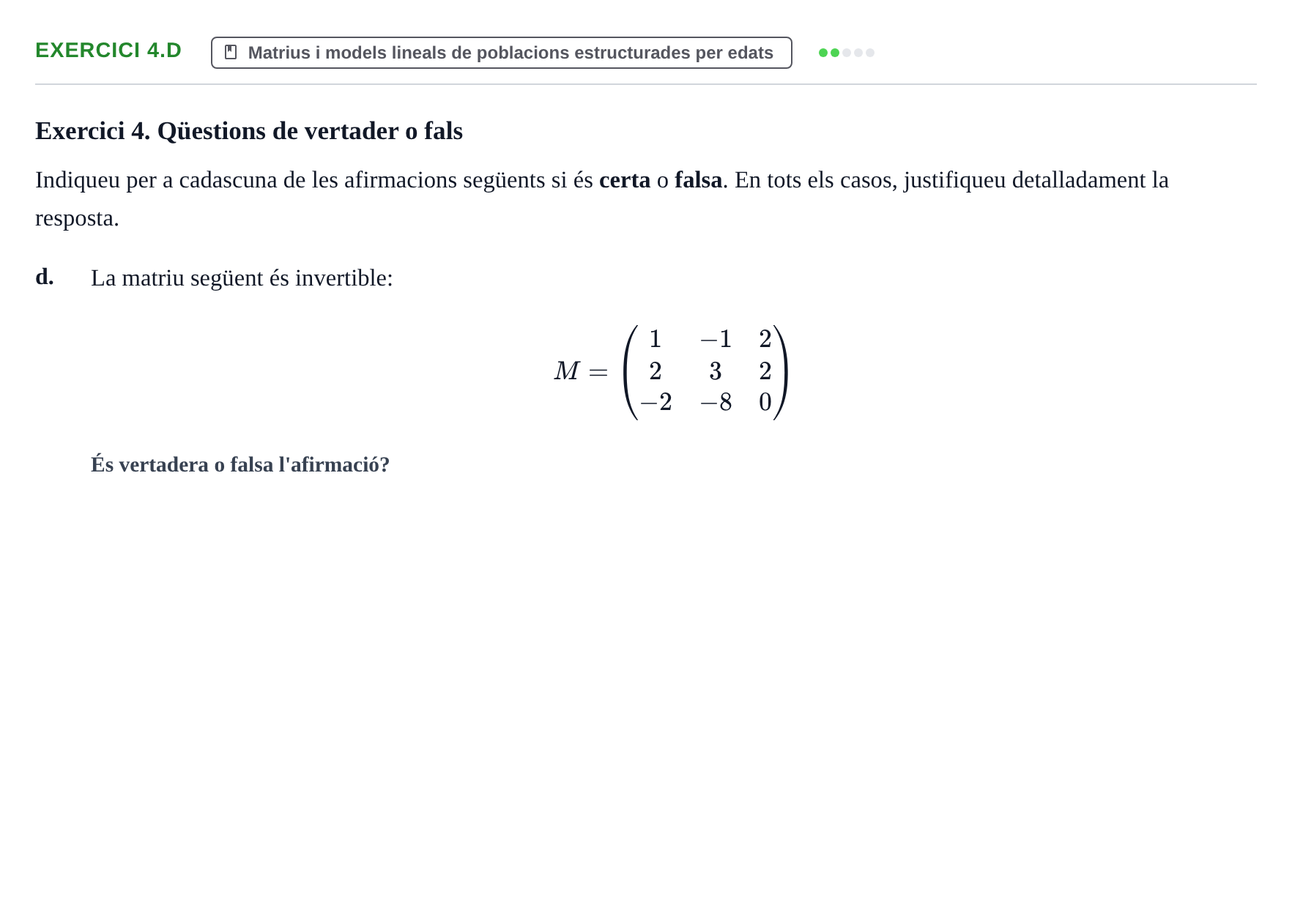 Enunciado: Exercici 4.d · Matemàtiques UAB 2020