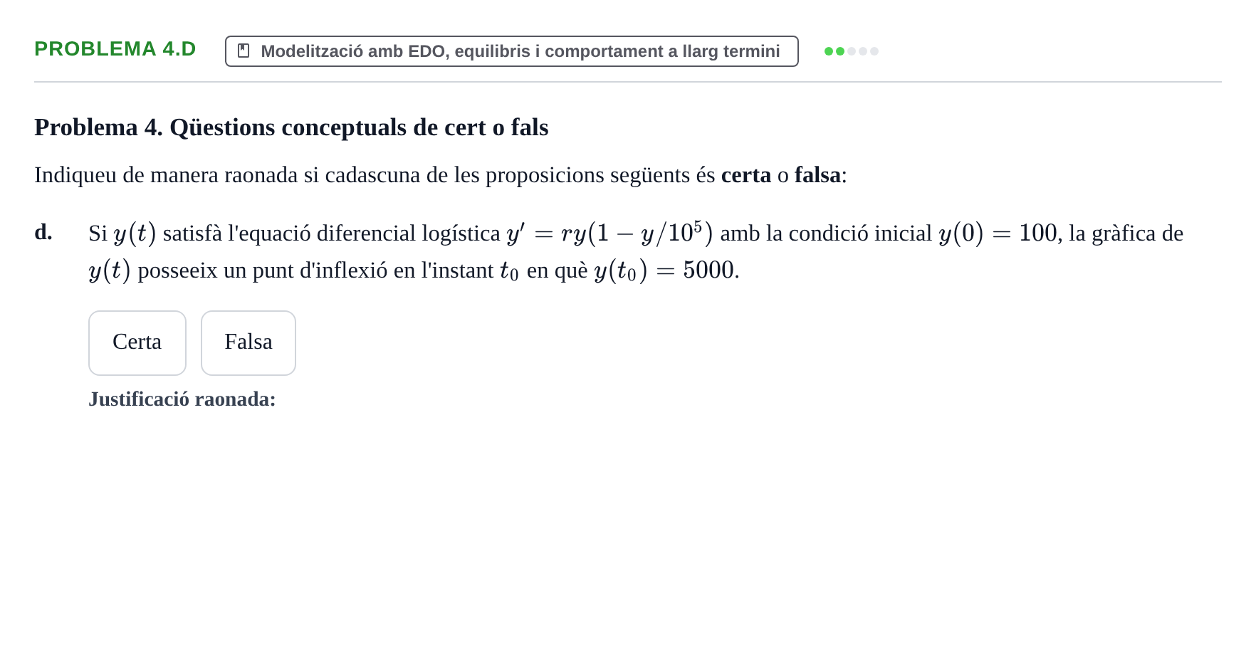 Enunciado: Problema 4.d · Matemàtiques UAB 2019